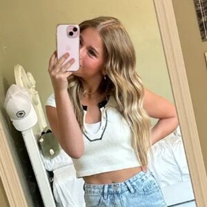 UO Out From Under Go for Gold Top 🤍